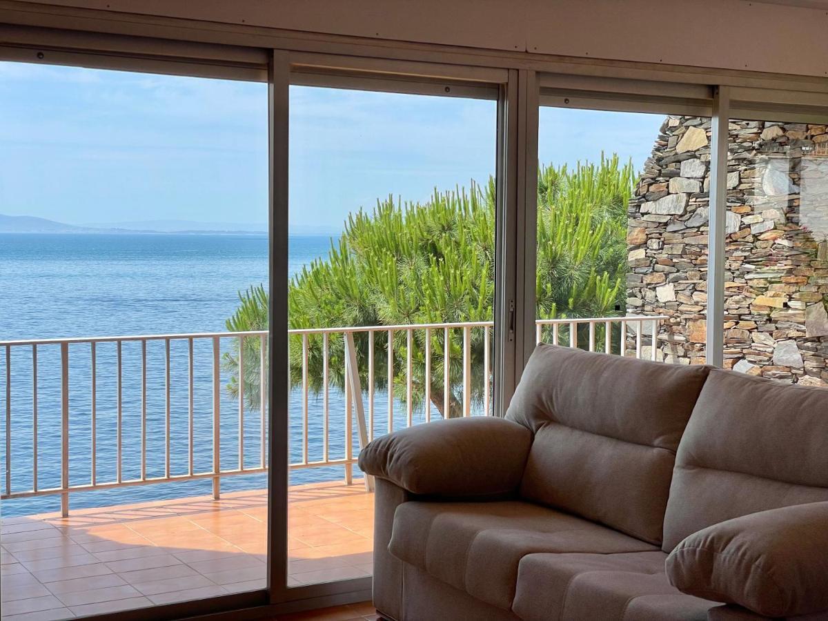Luminoso Apartamento Frente Al Mar Con Piscina Росас Экстерьер фото